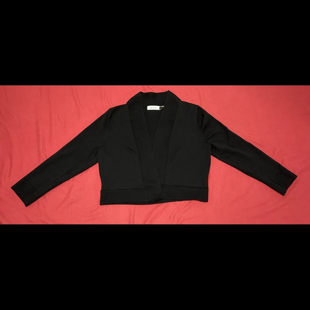 Calvin Klein Crop Top Cardigan XS